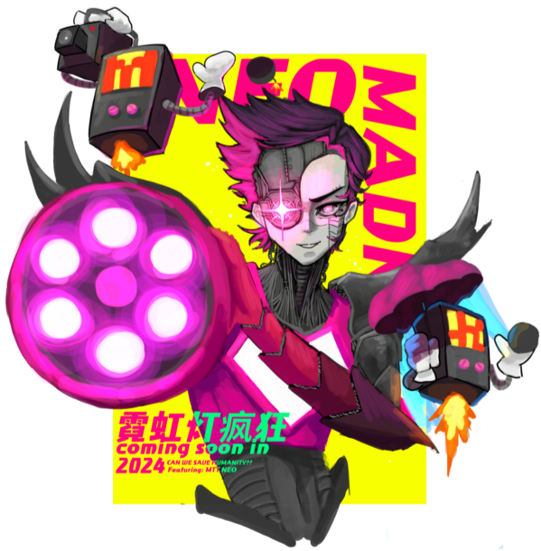 NEO Madness promotional art NEO Madness promotional art